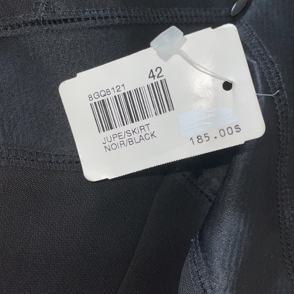 SANDRA ANGELOZZI BLACK FORMAL FIGURE ACCENT SKIRT - Picture 11 of 11